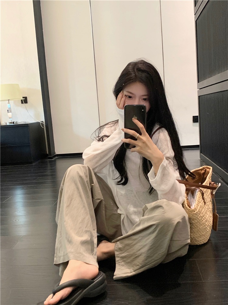 활명수 196화 카라 한승연 티셔츠 시스루 얇은 루즈핏 의상 옷 패션 - 상세 이미지 4