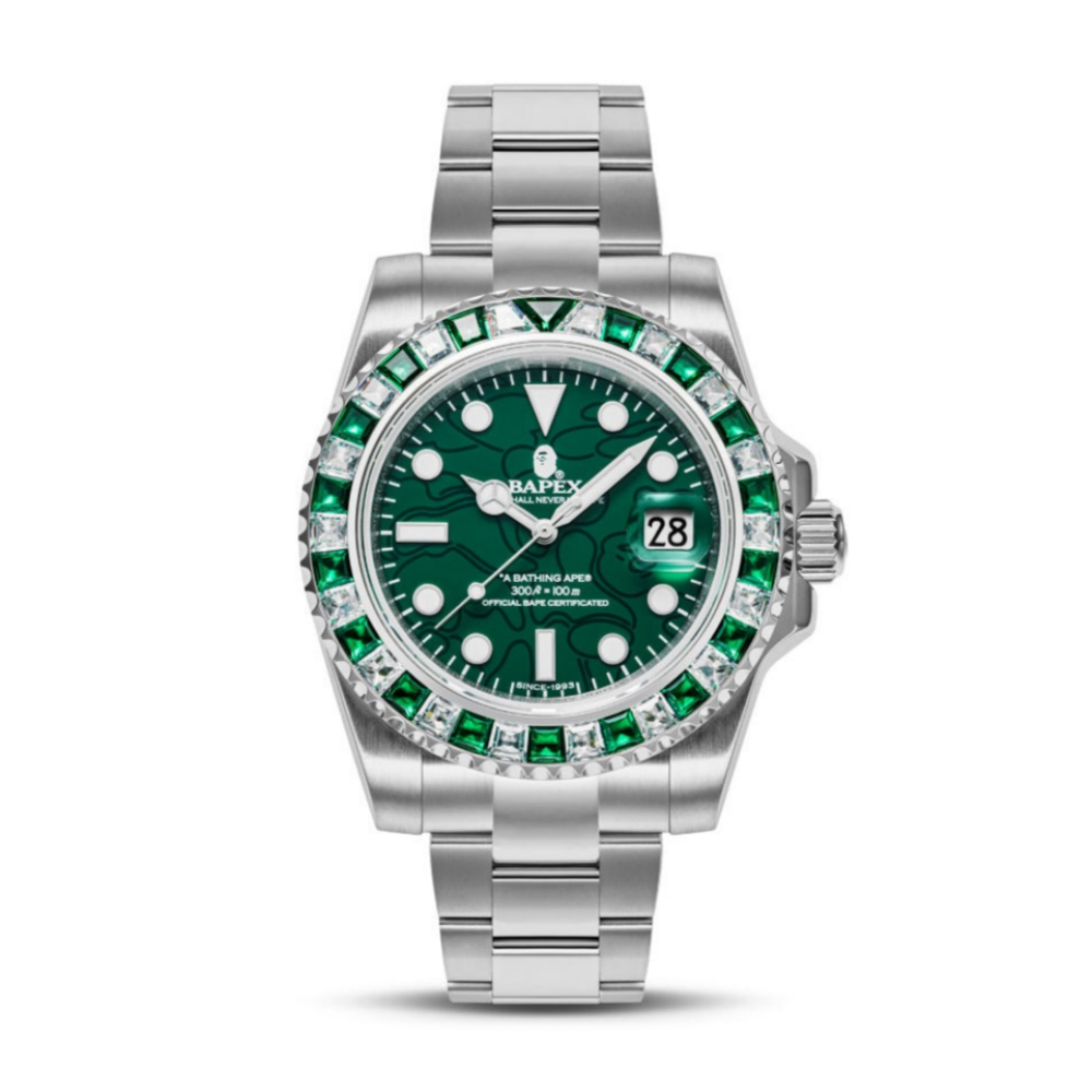 베이프 시계 TYPE 1 BAPEX CRYSTAL STONE 1K20-187-302 - 메인 이미지