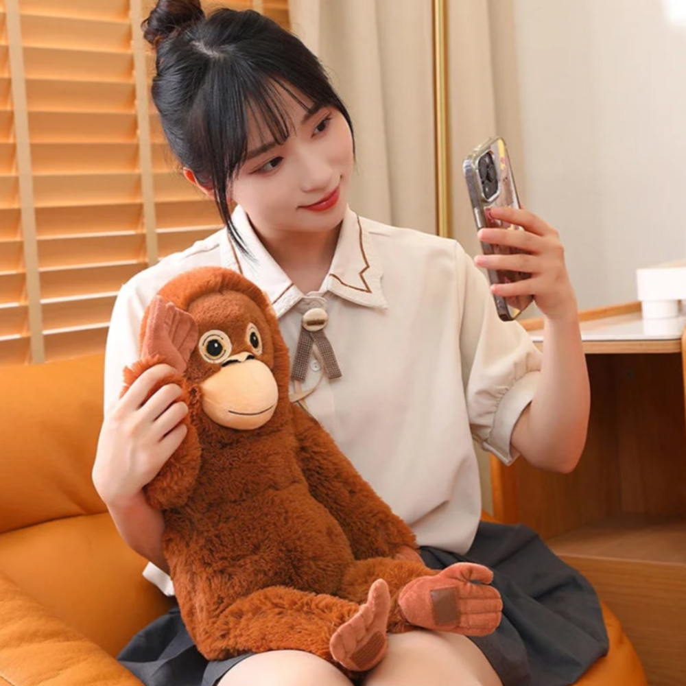 오랑우탄 인형 대형 오랑이 오숭이 우탄이 60cm 이미지 8