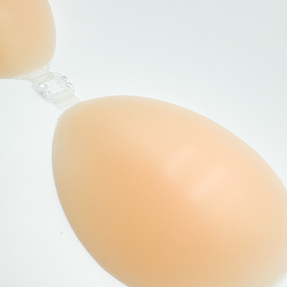 HNF 실리콘 누드브라 누브라 끈없는 붙이는 오프숄더 수영복 웨딩 볼륨업 이미지 2