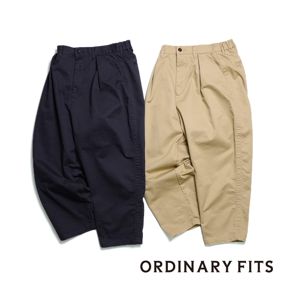 오디너리 핏츠 ORDINARY FITS 톤 치노 팬츠 남성 면바지 베이지 네이비 - 메인 이미지