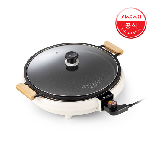 신일 국산 원형 전기그릴 대형 잔치팬 전기후라이팬 명절 전부침기 SGP-MUL770