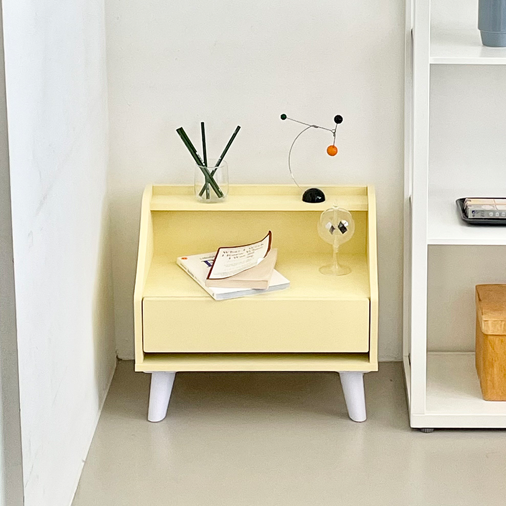 윈썸 피아 500 좌식 서랍형 미니 원룸 폭좁은 작은 화장대