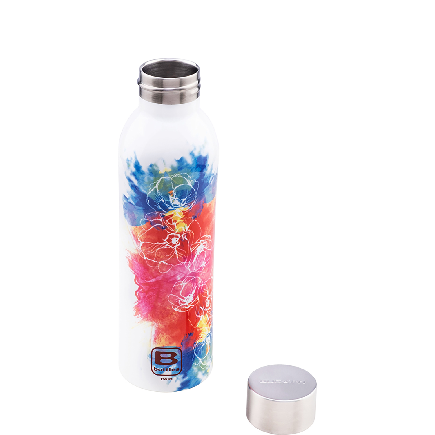 부가티 스텐트윈보틀 보온병 500mL (워터컬러레드앤블루) 3W500IS - 상세 이미지 5