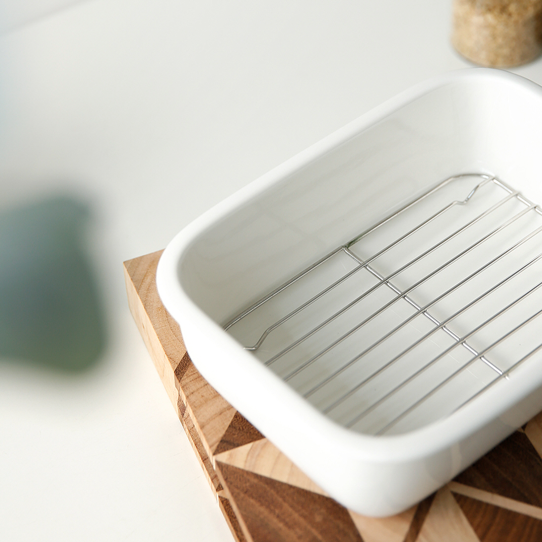 세라믹밧드 에어프라이어 그릇 발뮤다 전자레인지 용기 오븐용트레이 밧드 소형