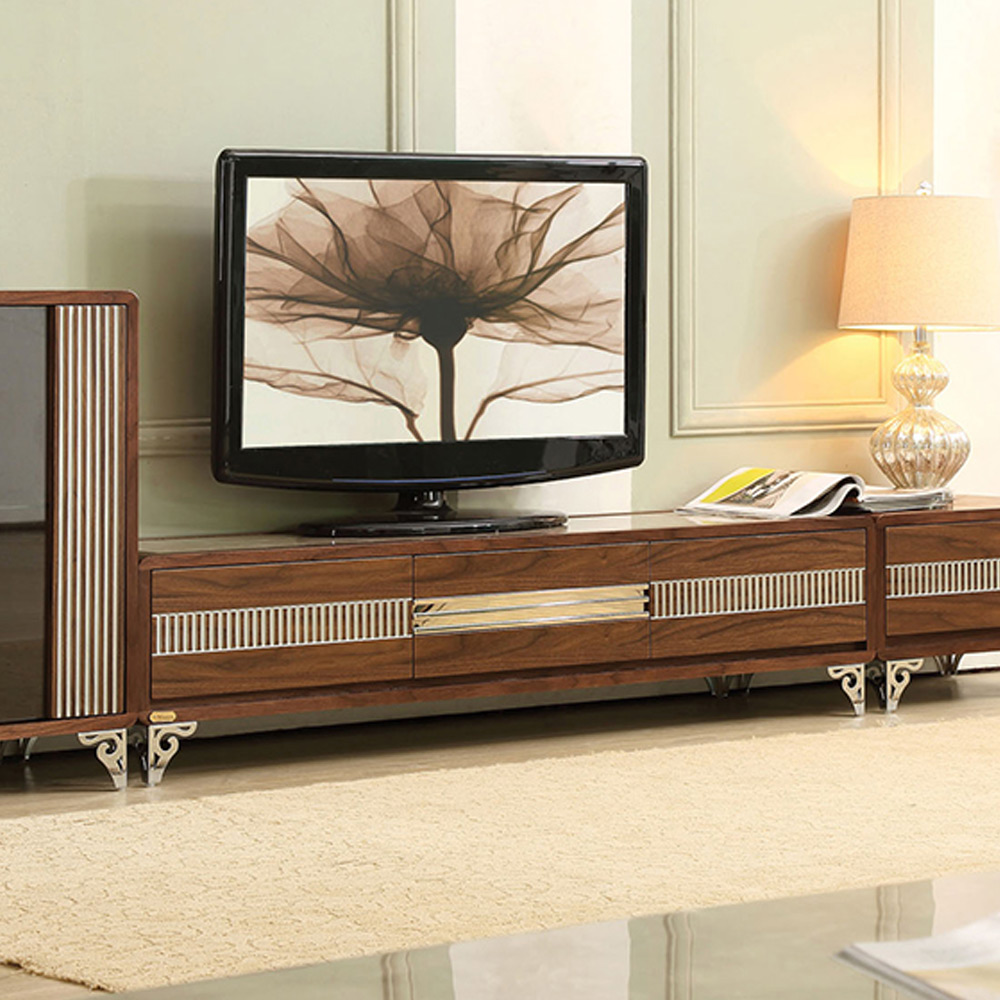 H110F 대리석 원목 거실장 세트