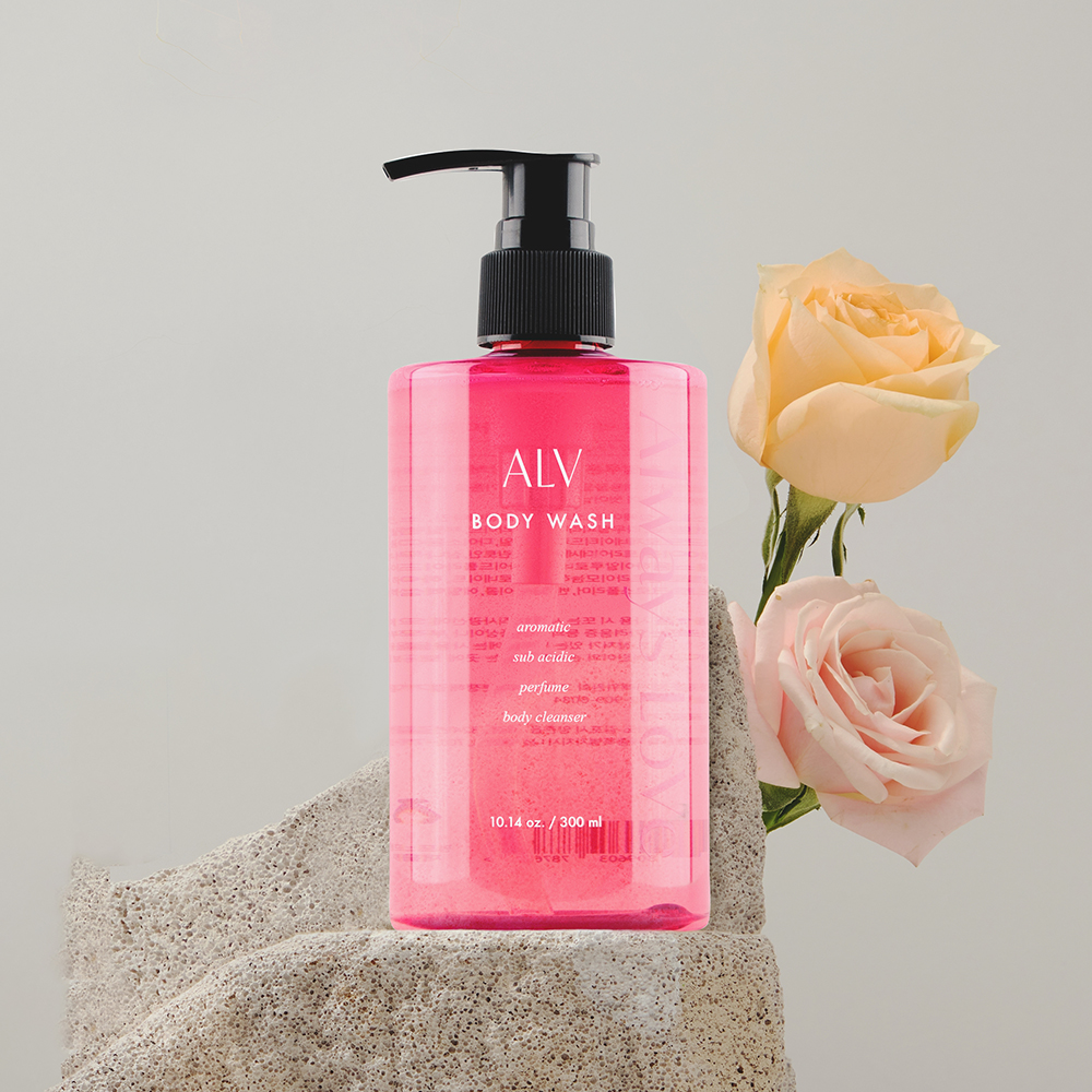 ALV 향좋은 퍼퓸 약산성 바디워시 히알루론산 바디클렌져 300ml 에이엘브이 - 상세 이미지 5