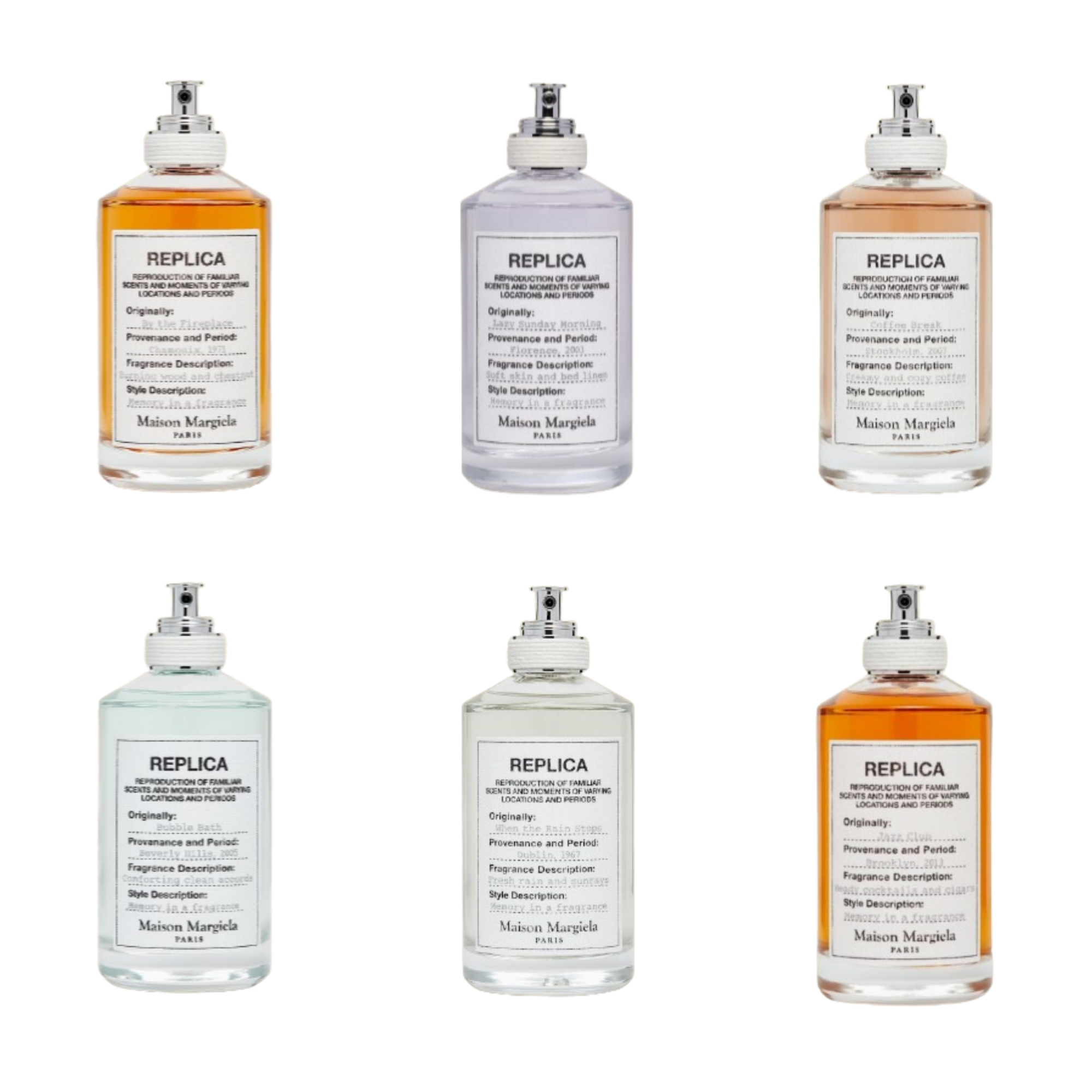 메종 마르지엘라 레플리카 향수 Replica Fragrances 100ml 6종 남녀공용 데일리 향수 퍼퓸 뚜왈렛