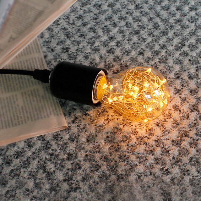 LED 에디슨 전구 은하수 A60 2W 카페 램프
