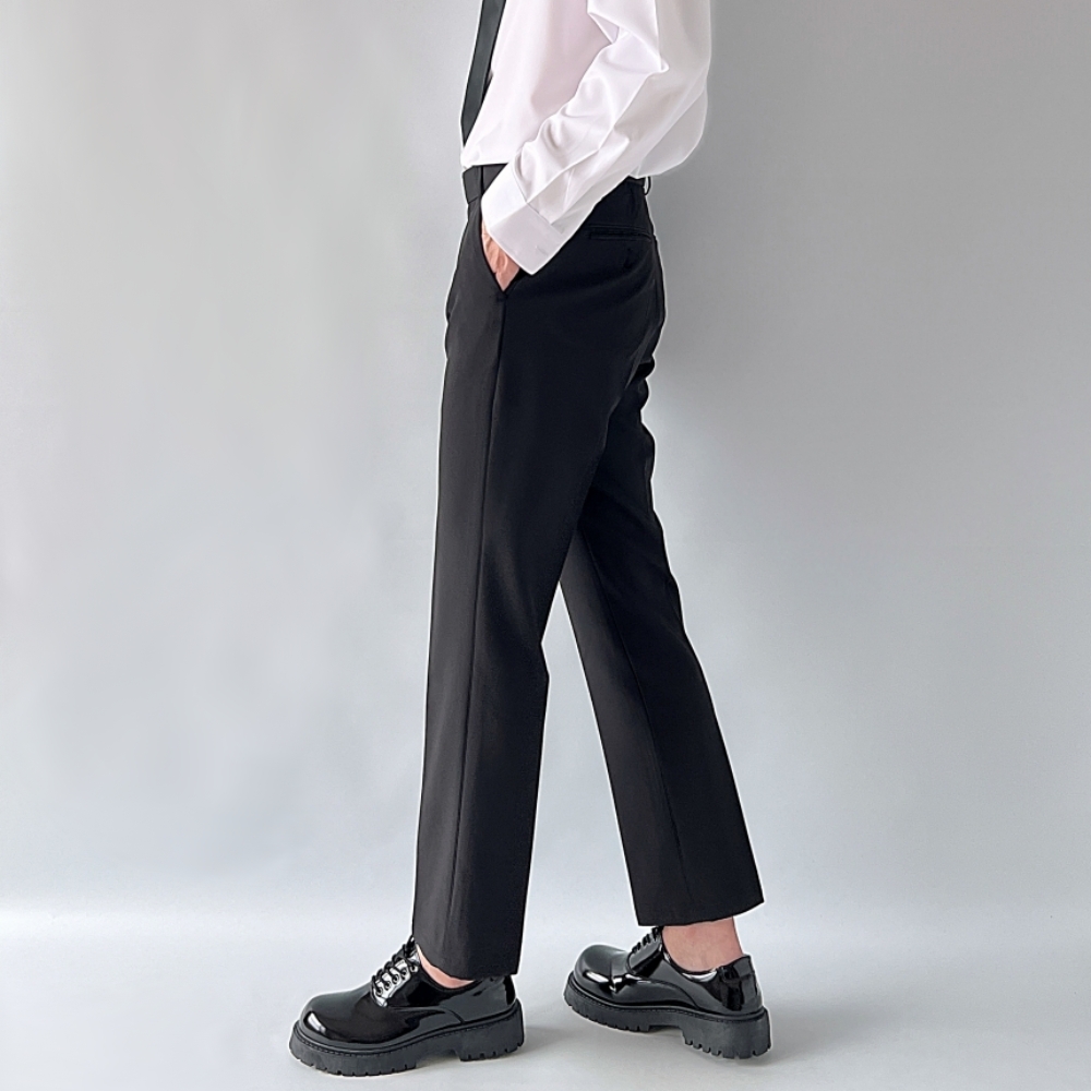 남자밴딩슬랙스 남성슬랙스바지 워크팬츠 정장바지 이미지 3