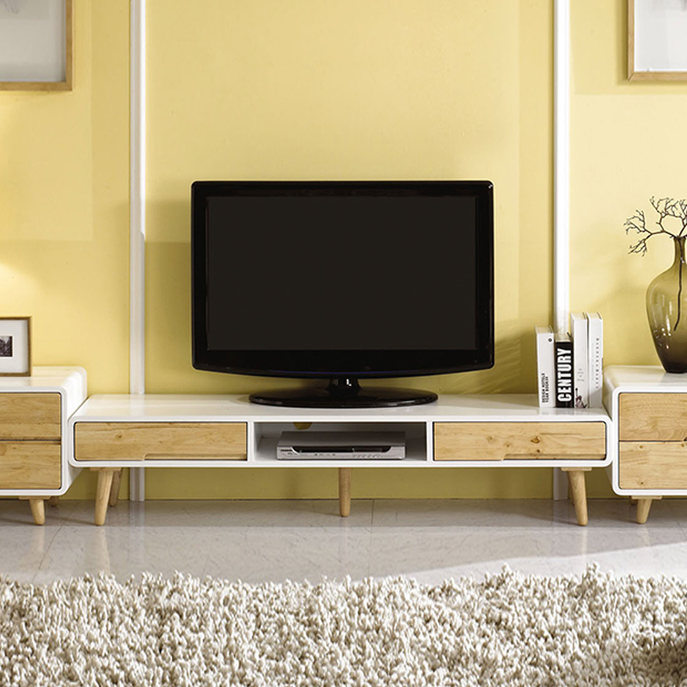 H43F 원목 거실장 1600