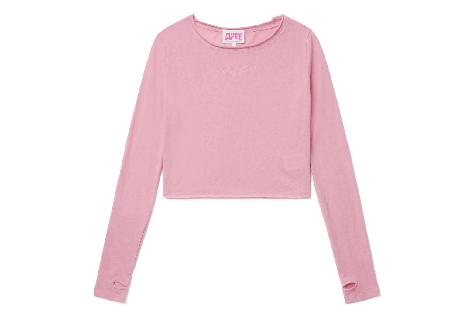 베이프 우먼즈 긴팔티 PRINTED SLUB TOP CK70-211-302 - 상세 이미지 2