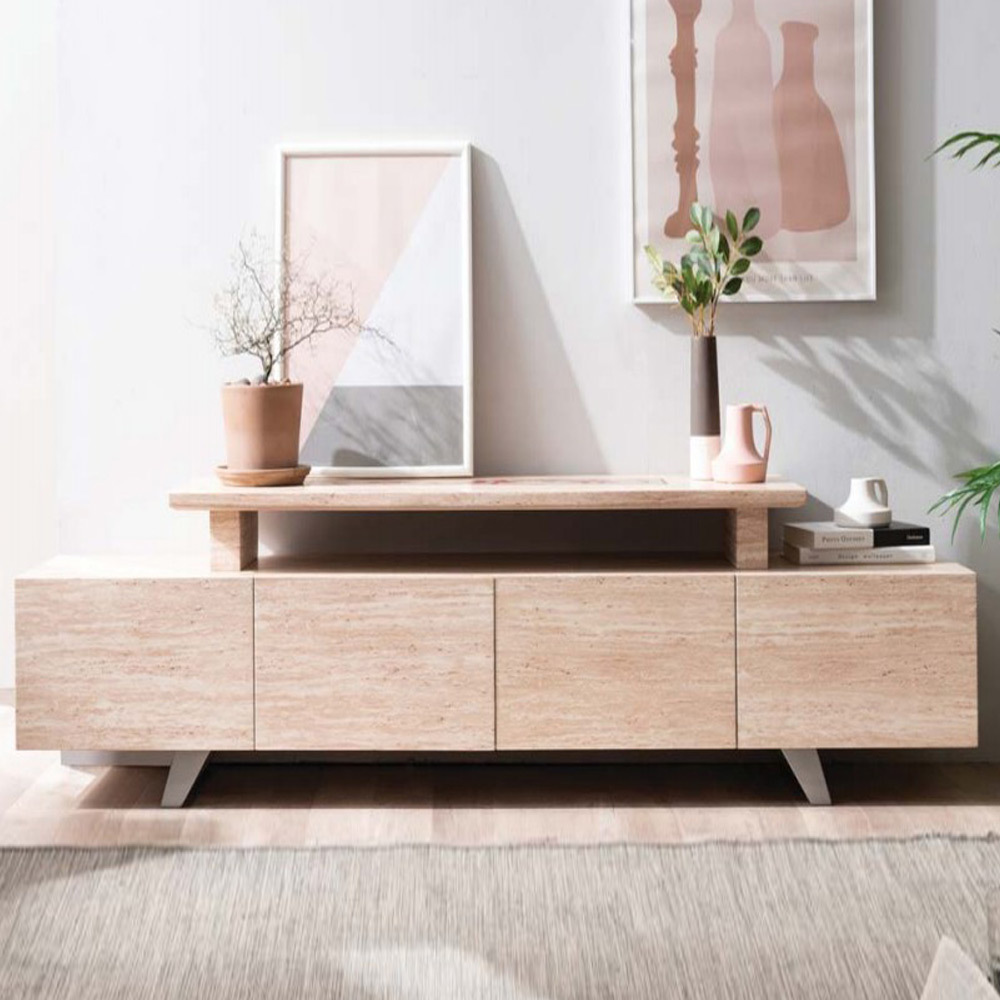 C1CY 무광 대리석문양 A형1800 거실장