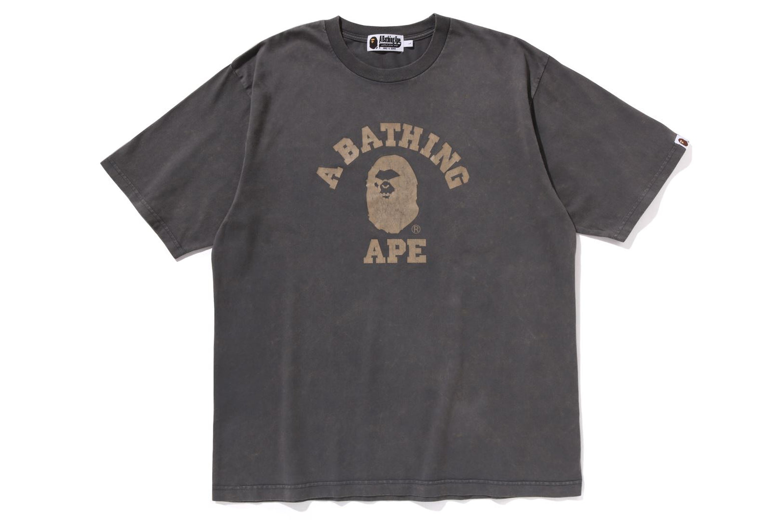 베이프 반팔티 OVERDYE COLLEGE RELAXED FIT 1K70-109-003 - 상세 이미지 3
