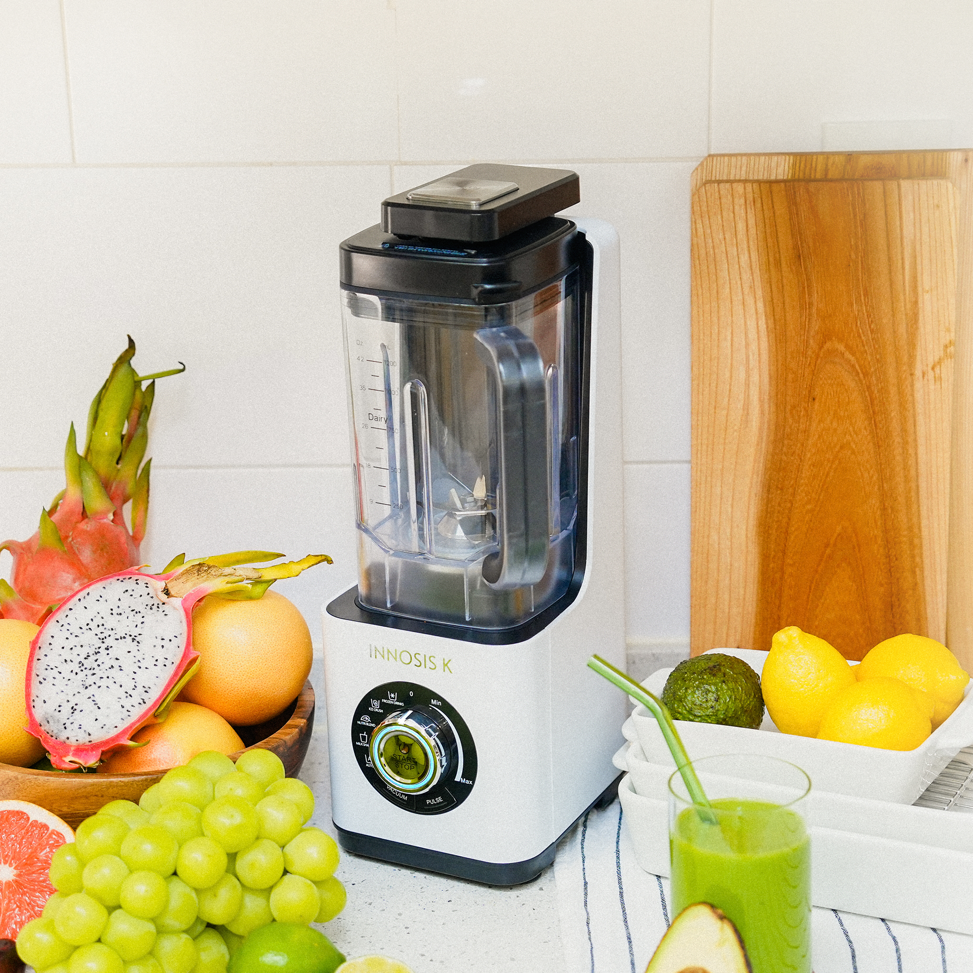 이노시스K 슬림 믹서기 진공 블렌더 초고속 대형 저소음