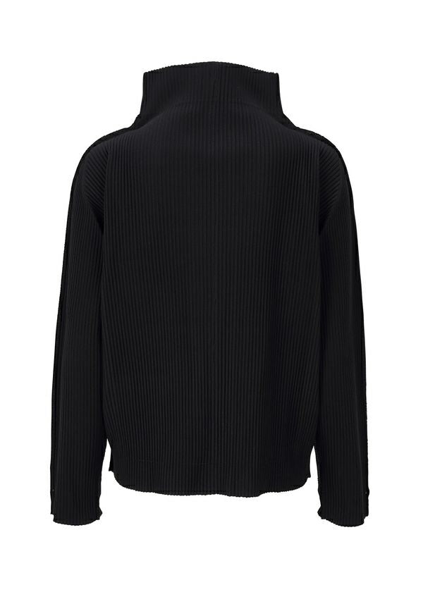 이세이미야케 미 자켓 FINE KNIT PLEATS BLACK KO201 - 상세 이미지 2