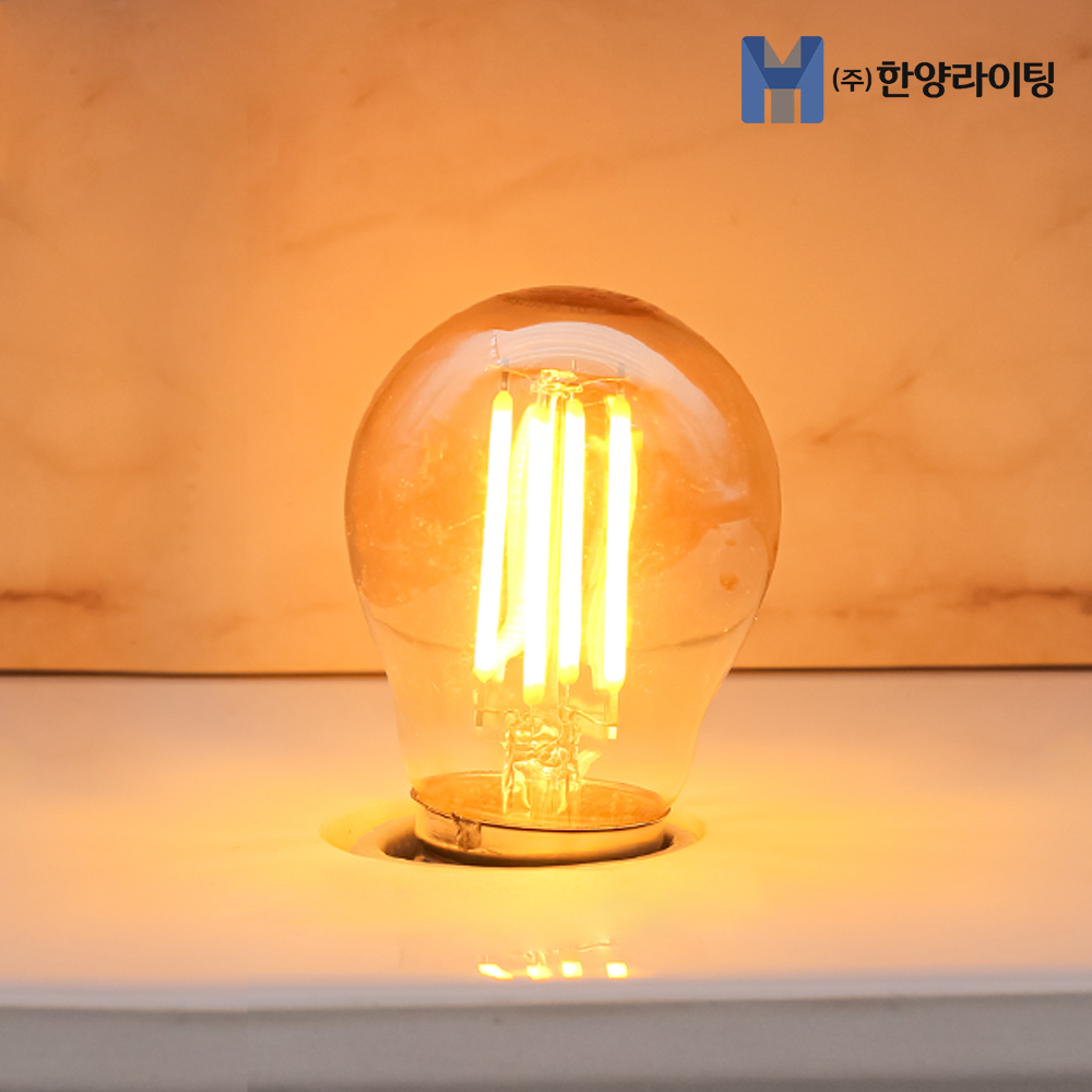 LED 전구 램프 에디슨 인찌구 G45 - 상품 이미지