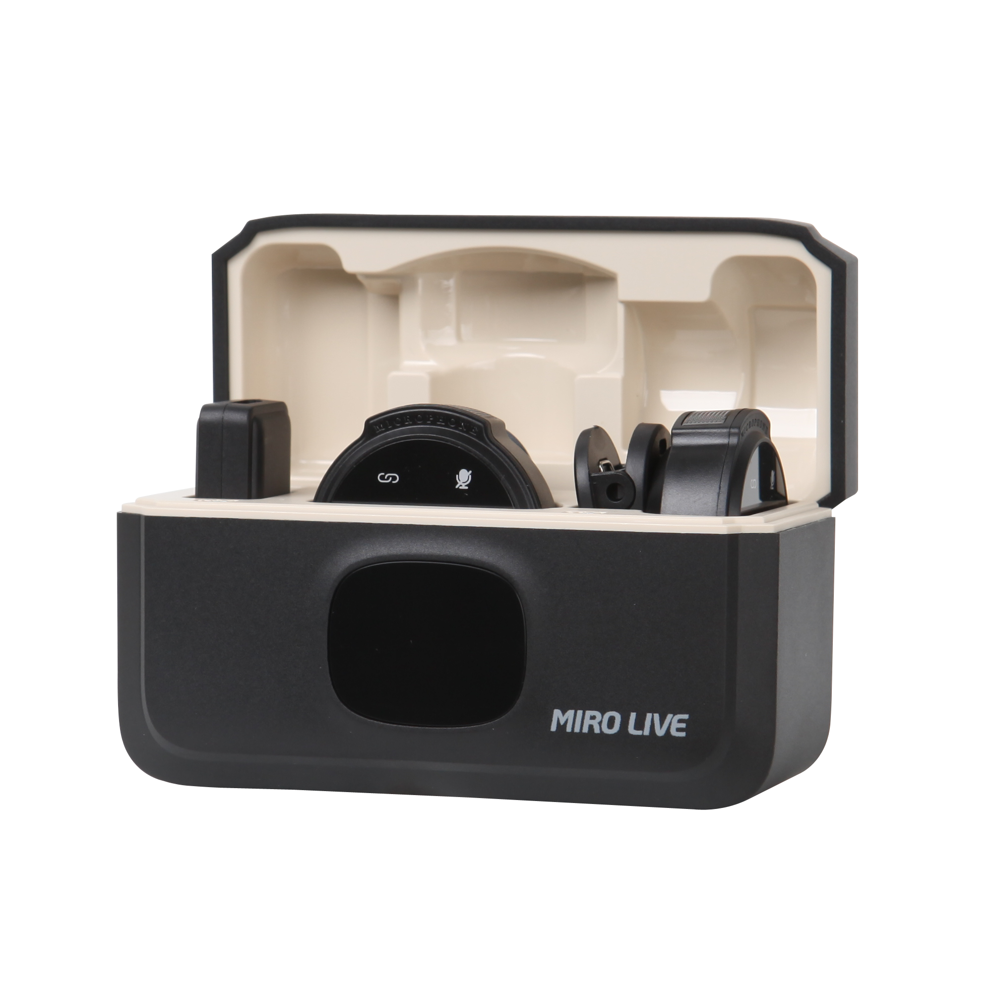 미로라이브 2채널 무선 핀마이크 와이어리스2 유튜브 스마트폰 강의용 방송용 휴대용