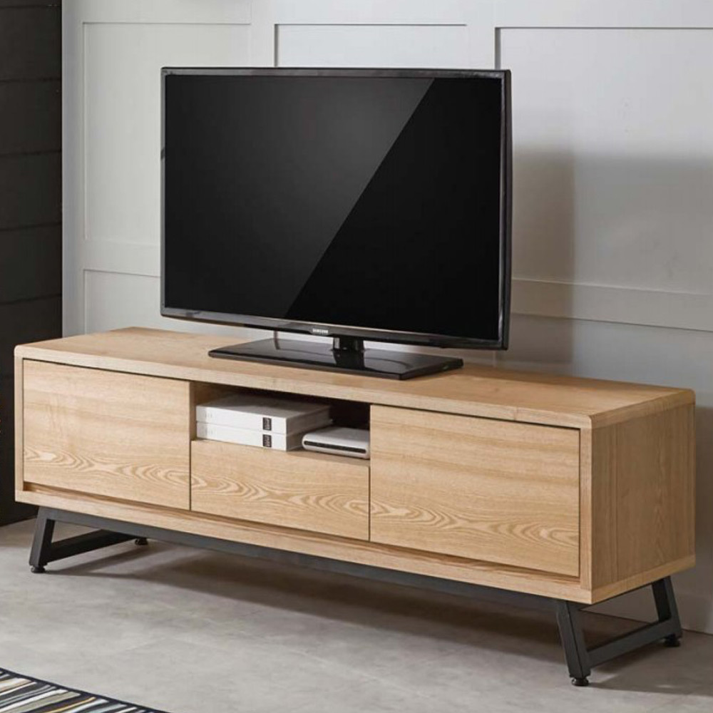 C1DT 천연무늬목 1500 거실장