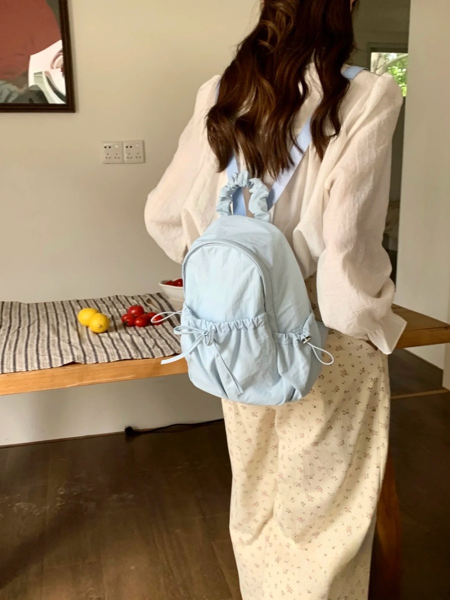언니네산지직송 6화 안은진 백팩 가방 나일론 대용량 의상 옷 패션 - 상세 이미지 3