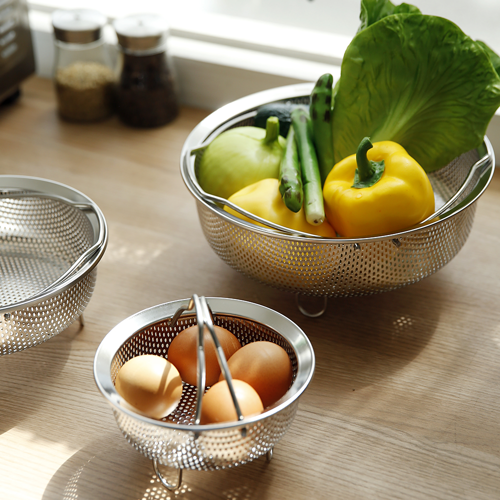 스텐 펀칭 고구마 감자 핸들 찜기 에어프라이어 오븐 손잡이 채반