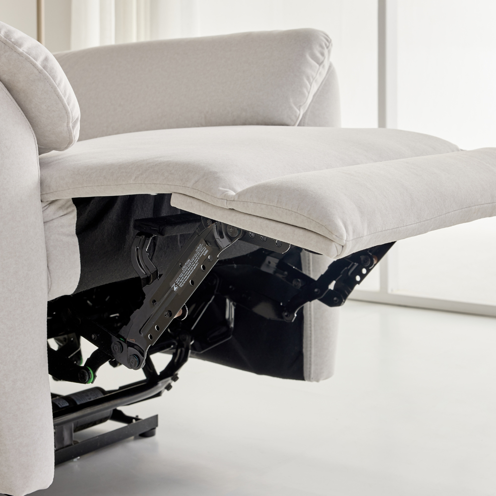 더뉴폼 헤이즐 패브릭 전동 1인용 리클라이너 소파