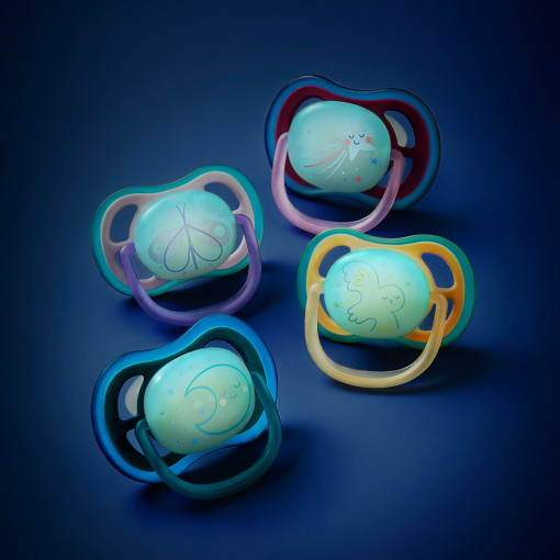 [+2,026적립]필립스아벤트 국민쪽쪽이 2P 울트라 에어 야광 신생아 공갈 젖꼭지 (케이스포함)