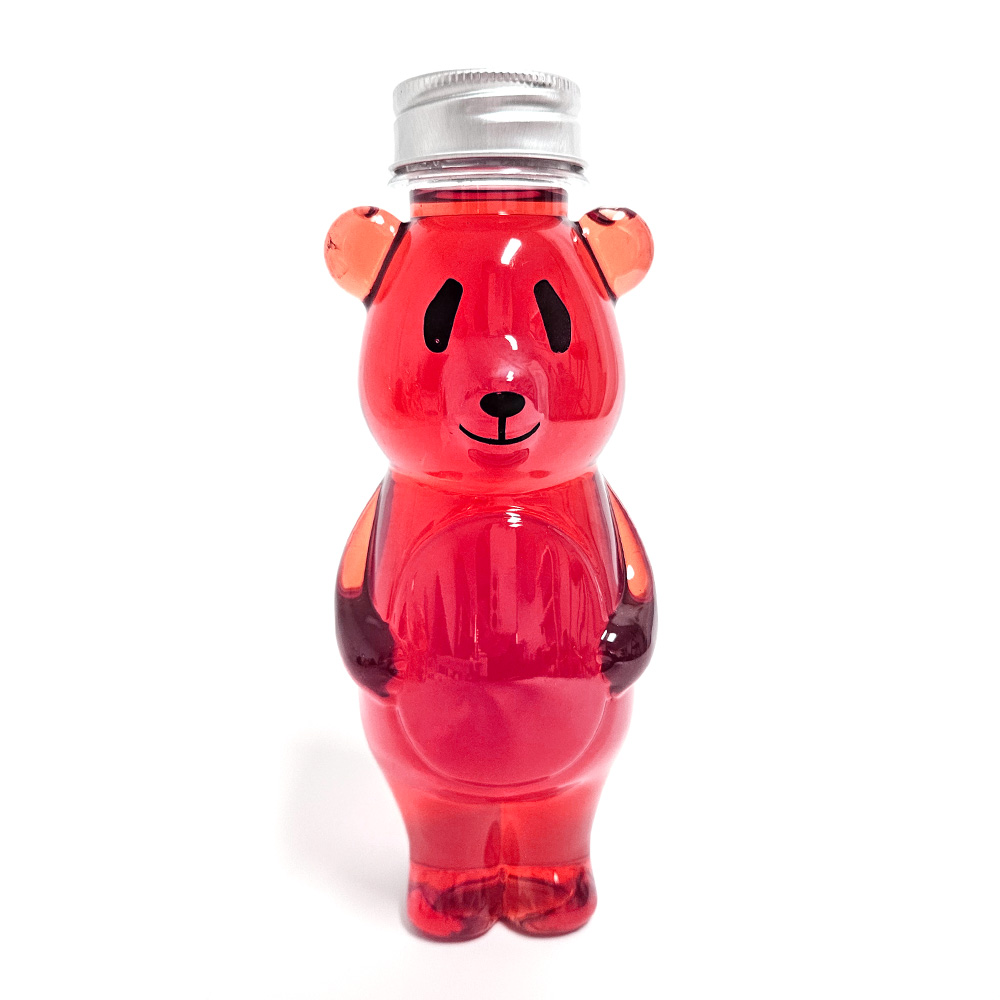 곰 페트병 곰돌이 베어 보틀 플라스틱 더치커피 밀크티 음료 커피 병 긴곰 350ml - 상세 이미지 4