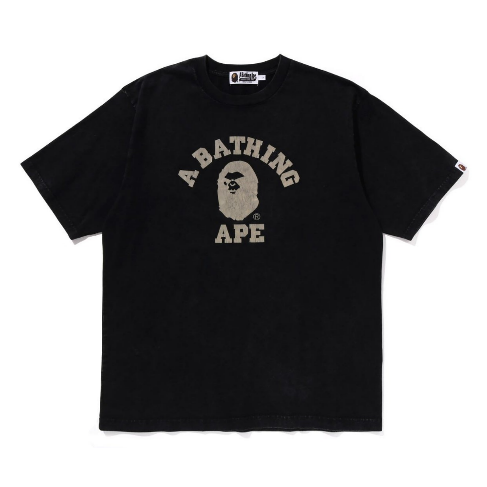 베이프 반팔티 OVERDYE COLLEGE RELAXED FIT 1K70-109-003 - 메인 이미지