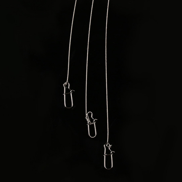 GG 삼치킬러 삼치 연결와이어 리더 채비 갈치 농어 낚시 2개입 30cm - 상세 이미지 3