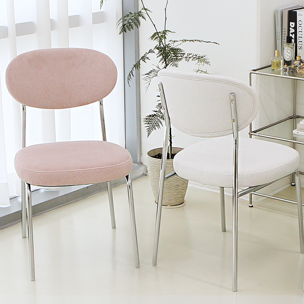 편한 로페 테이블의자 패브릭 카페 인테리어 식탁 의자