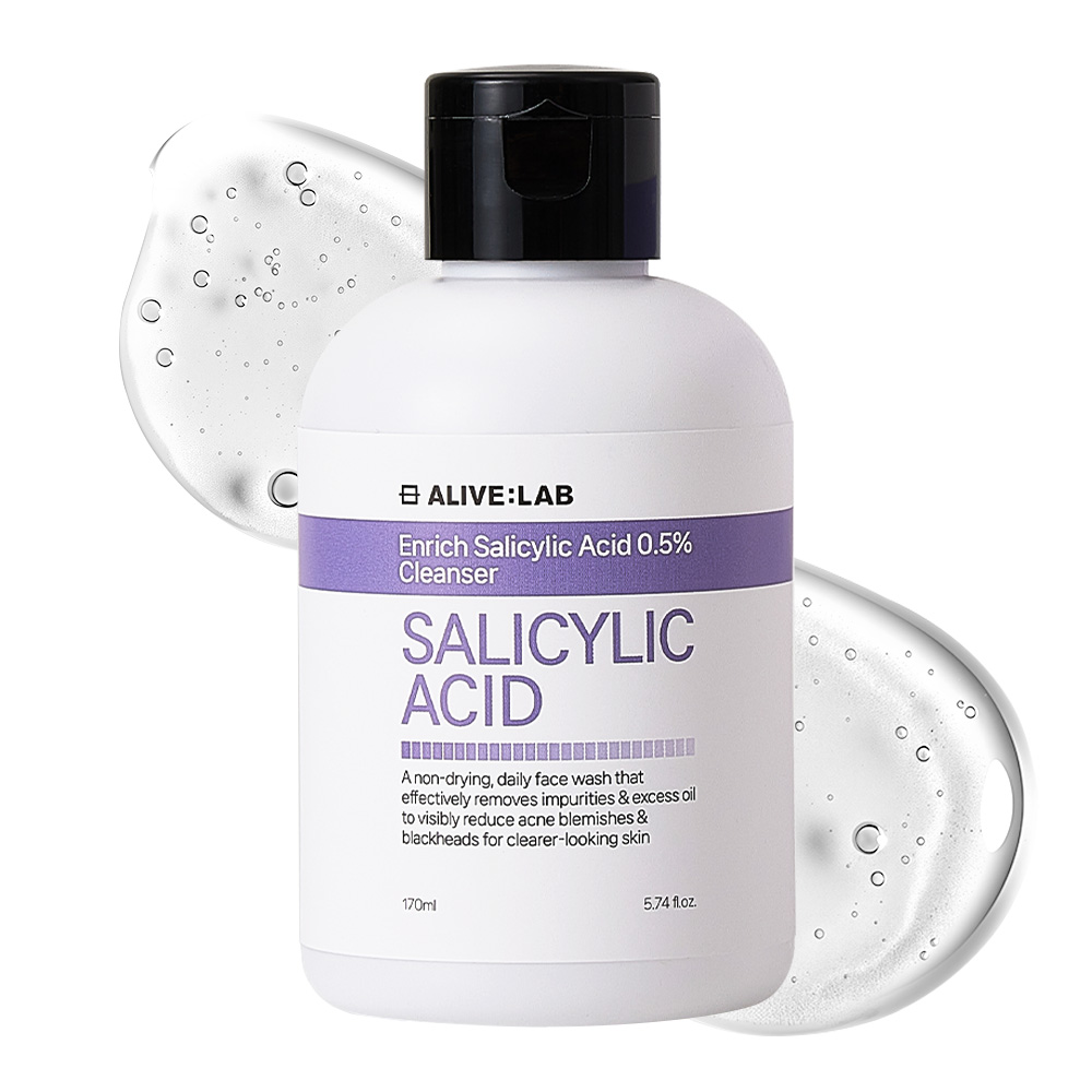 얼라이브랩 엔리치 살리실산 0.5% 클렌저 170ml - 상세 이미지 2