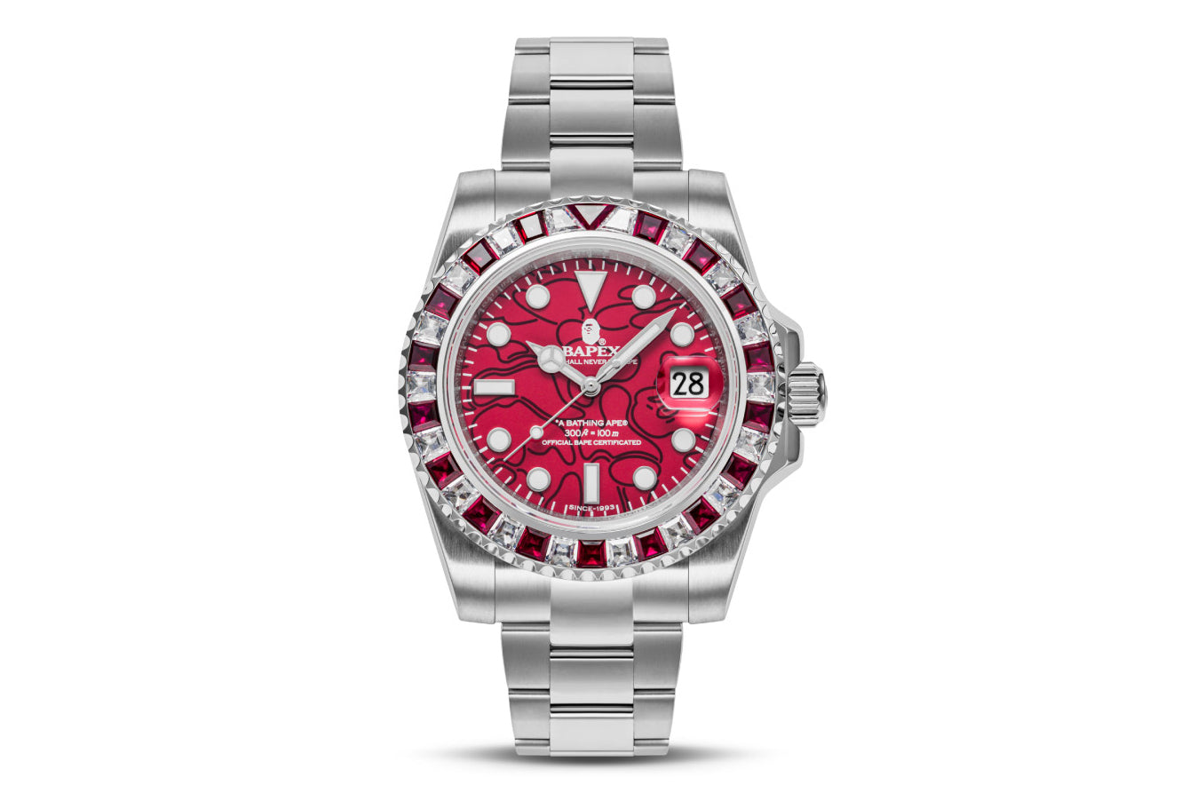 베이프 시계 TYPE 1 BAPEX CRYSTAL STONE 1K20-187-302 - 상세 이미지 2