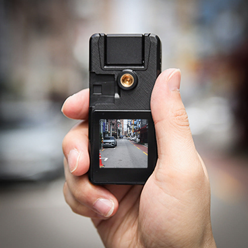 바디캠 사용 모습