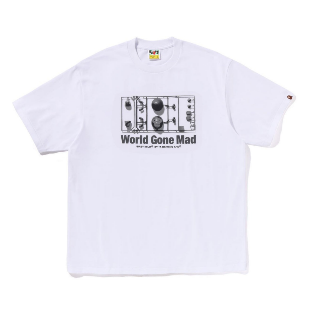 베이프 반팔티 BABY MILO FIGURE RELAXED FIT 2K80-110-304 - 상품 이미지