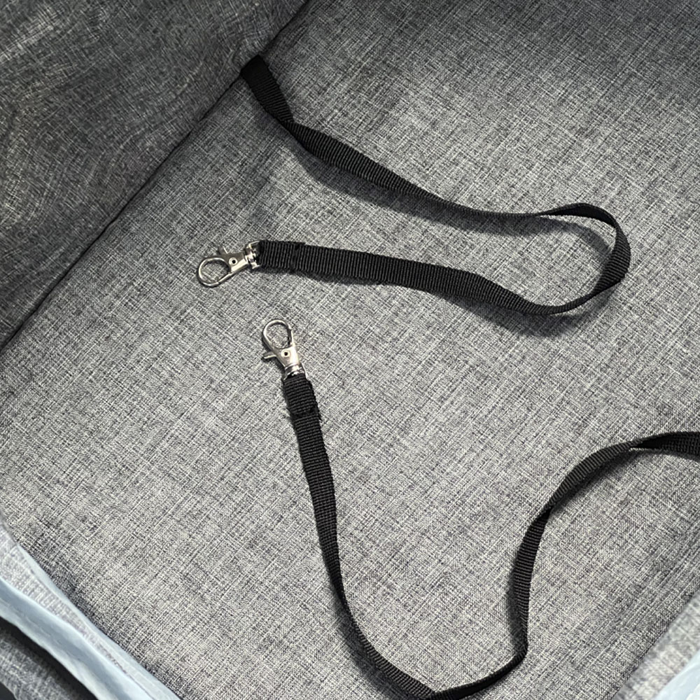 UH 강아지 유모차 접이식 애견 반려견 개모차 펫 전용 브라운, M(중형)