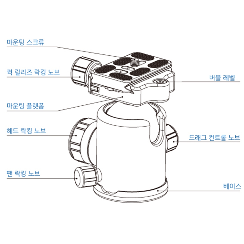 영상용삼각대 벤로 가벼운 유튜버 삼각대 이미지 7