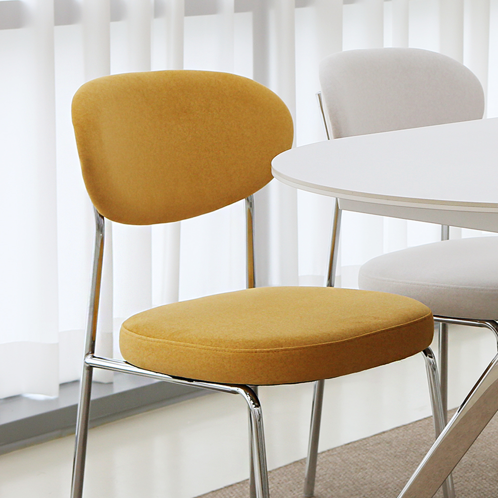 편한 로페 테이블의자 패브릭 카페 인테리어 식탁 의자