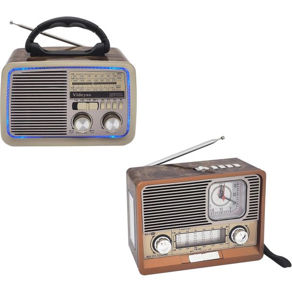 S2 AM FM 단파 시계 라디오 S3 휴대용 블루투스 손잡이 포함 : 캐온 프렌즈샵