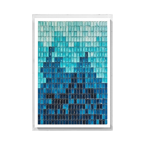 에메랄드 시티 그림 인테리어 거실 액자 100cm - 상품 이미지