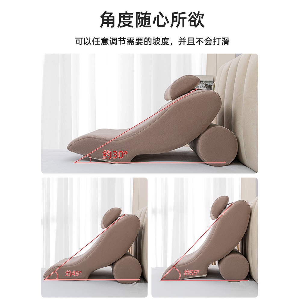 상체베개 역류성식도염 방지 붓기 수면 경추 쿠션 이석증 네루 핑크 60X60X25cm - 상세 이미지 2