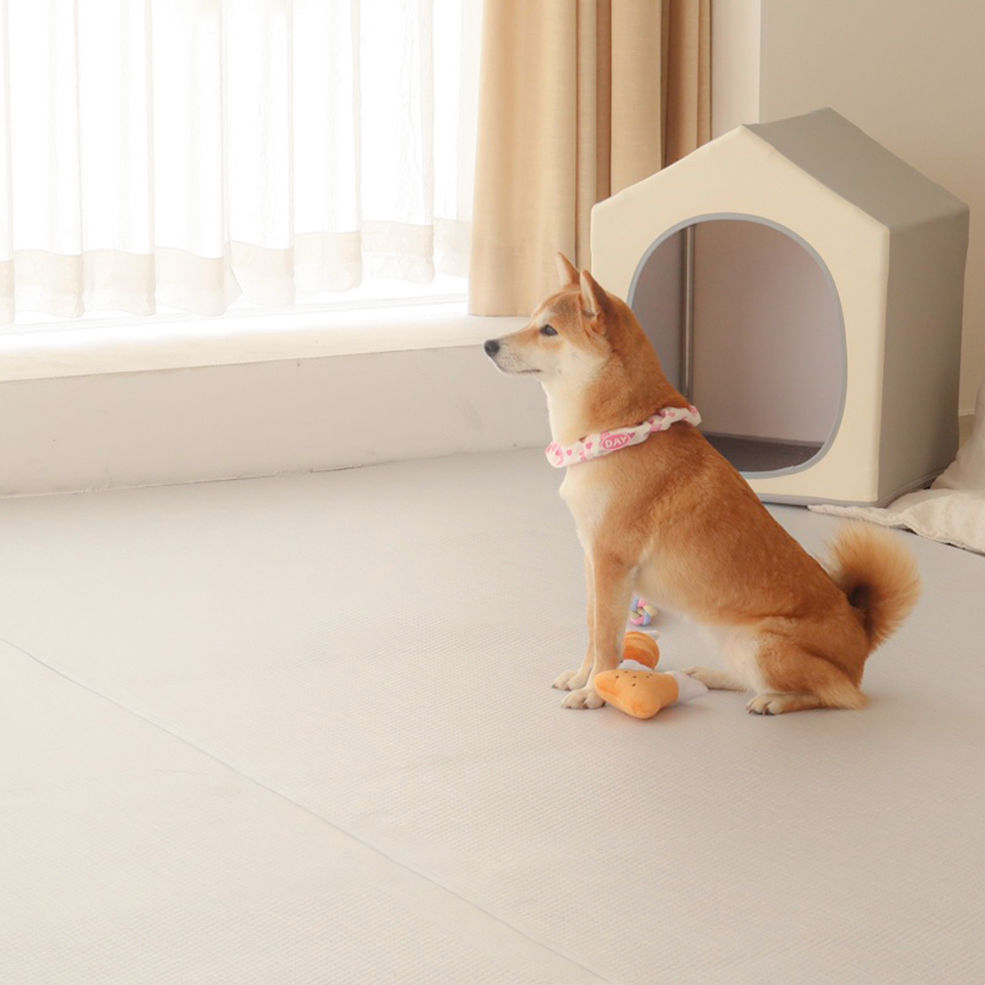 비엔메이드 무드 롤 시공 강아지매트 애견 방수 미끄럼방지 고양이 매트 70cm X 0.5M