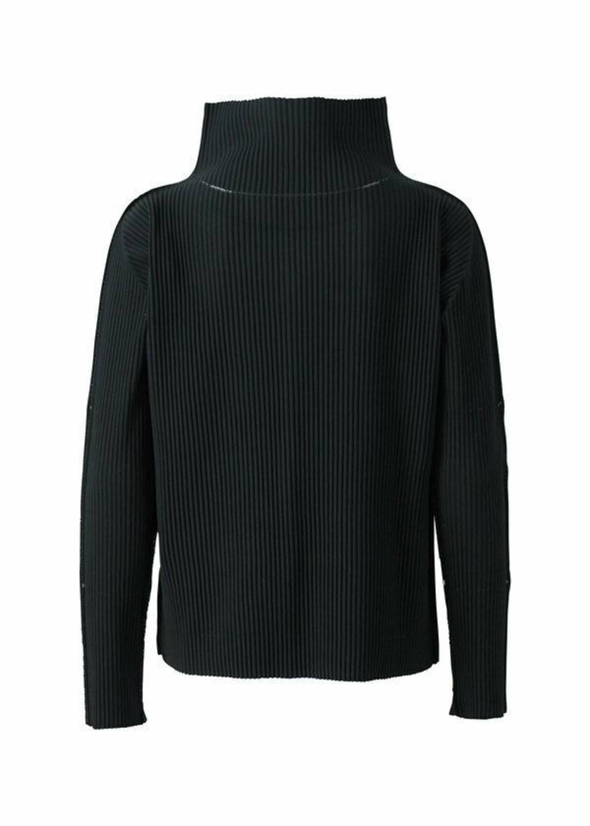 이세이미야케 미 니트 FINE KNIT PLEATS BLACK KJ201 - 상세 이미지 2