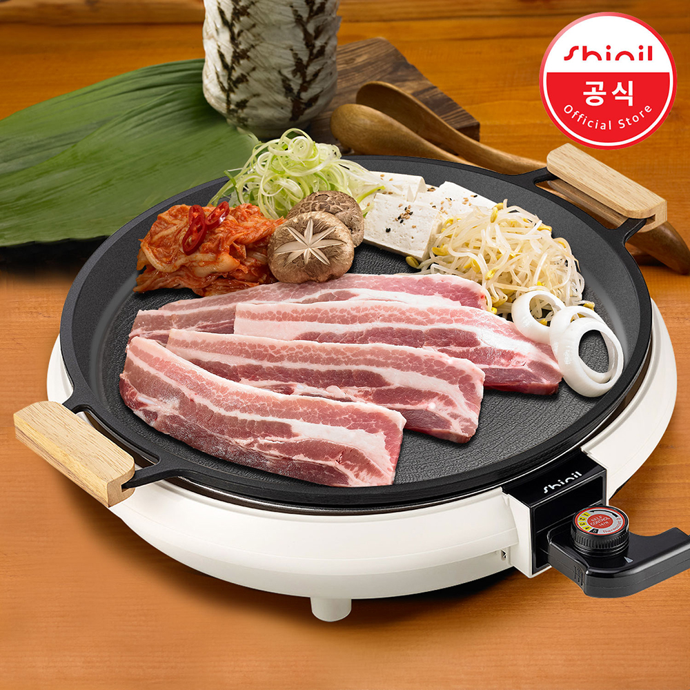 신일 국산 원형 전기그릴 대형 잔치팬 전기후라이팬 명절 전부침기 SGP-MUL770