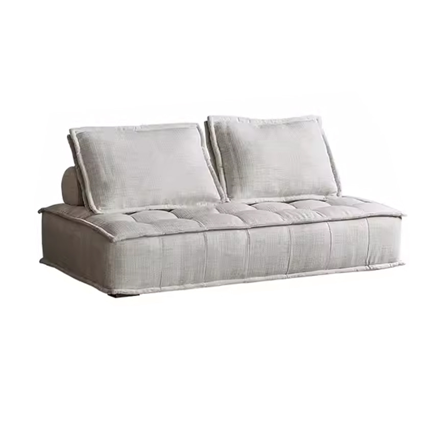 럭소 튜프트 패브릭 스윙 소파 3인