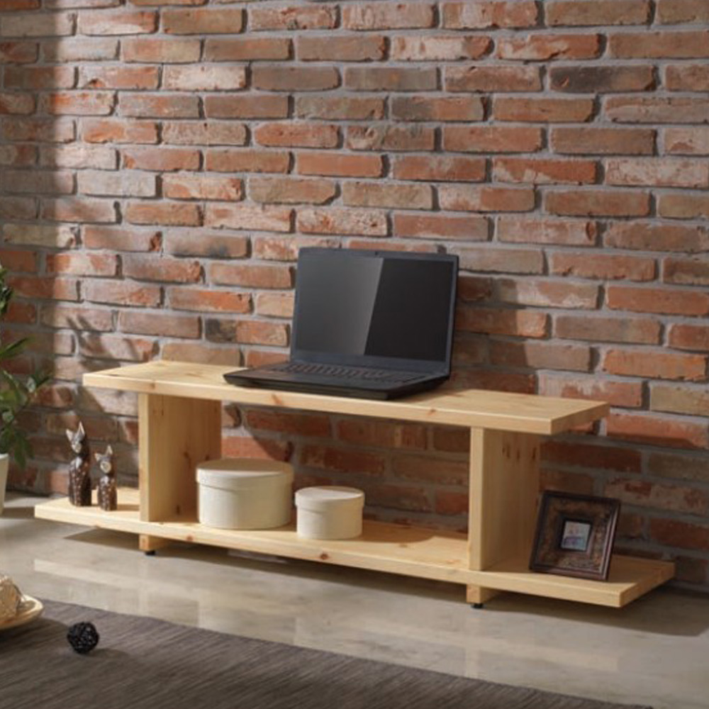 C141 레드파인 원목 1450 거실장 - 상품 이미지