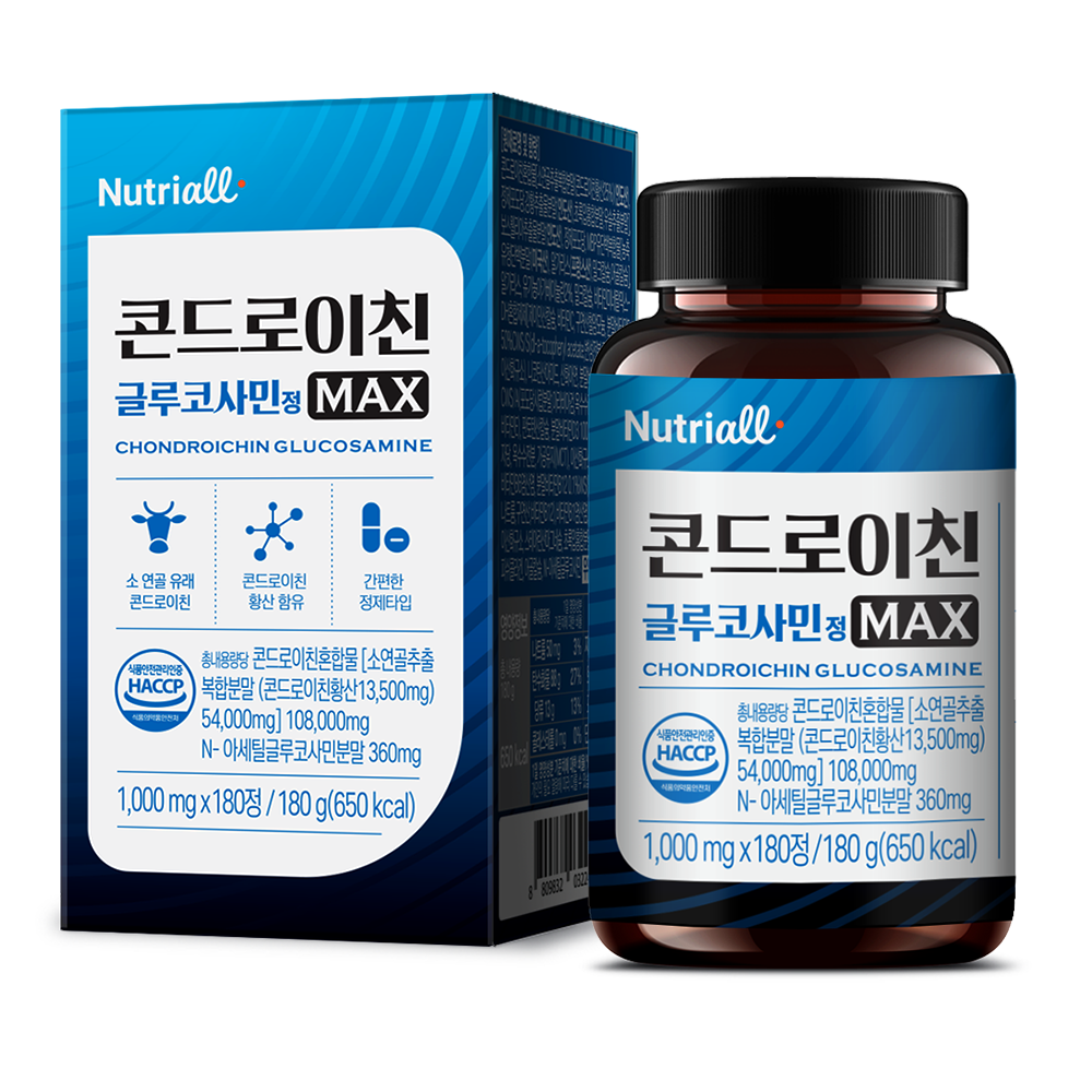 콘드로이친 글루코사민 1000mg x 180정