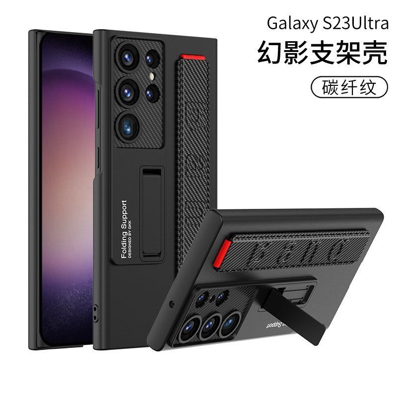 갤럭시 s24 울트라 밴드 케이스 거치대 그립 스트랩 쿨블랙 삼성 갤럭시 S24 울트라 - 상세 이미지 3