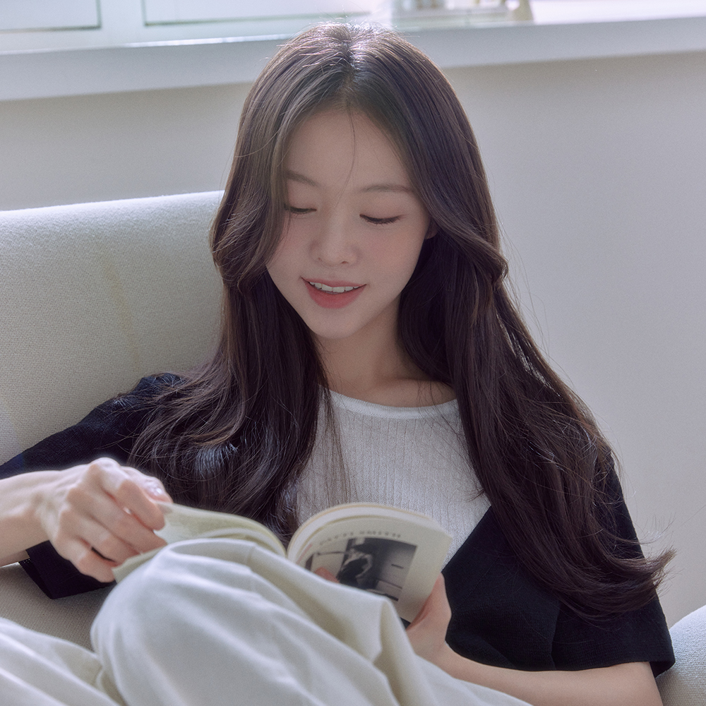 붙임머리 가발 헤어피스 루즈펌 V라인 4PCS 똑딱이 웨딩 하객 셀프 - 상세 이미지 4