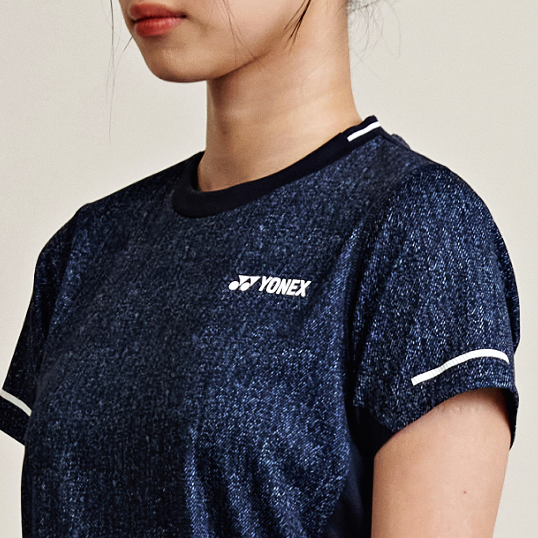 요넥스 245TS018F 테니스 의류 반팔 티셔츠 여성용 24FW - 상세 이미지 5